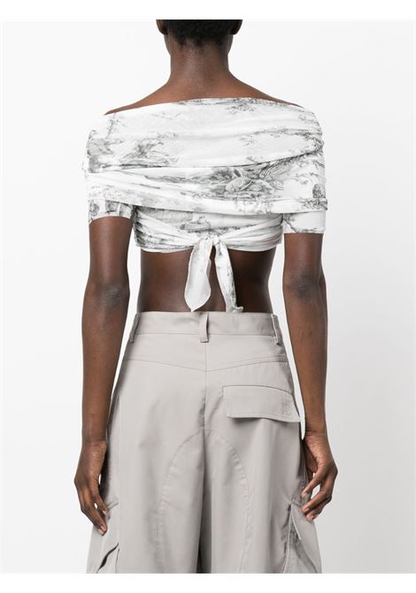 top corto in toile de jouy PHILOSOPHY di LORENZO SERAFINI | Top | A081421571002